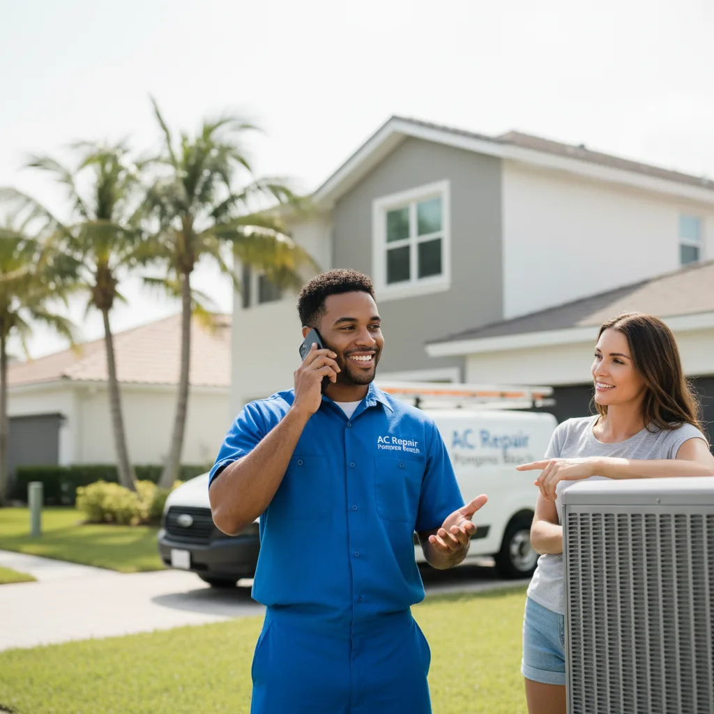 AC Repair Pompano Beach customer support in Topanga